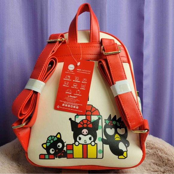 Her Universe Sanrio Christmas Backpack - Picture 3 of 4